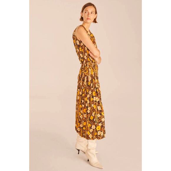 Rebecca Taylor Daphne Fleur Mesh Skirt Size Small $275 Current - Picture 2 of 3